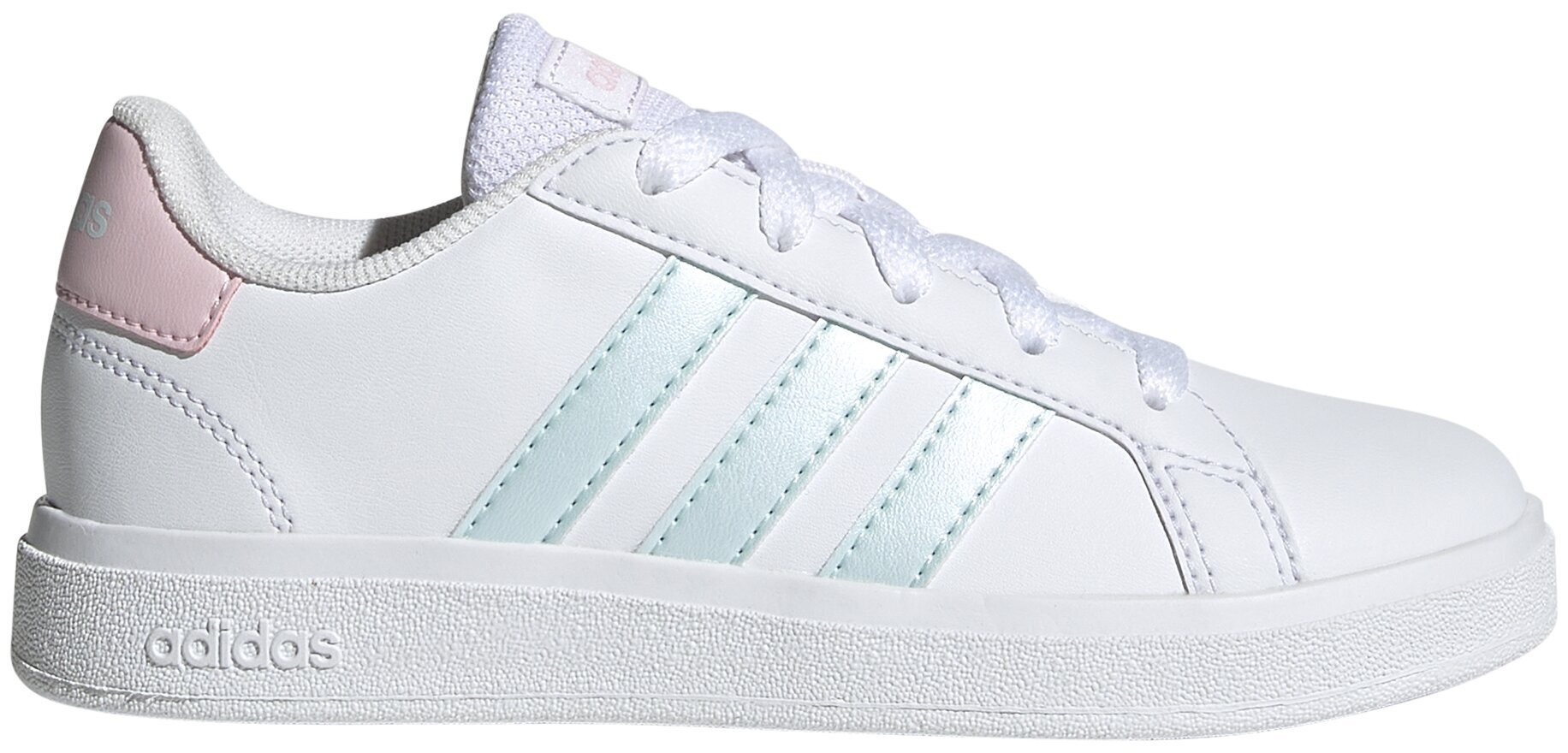 Adidas Jalatsid Grand Court 2.0 K White GX7156 GX7156/3.5 hind ja info | Laste spordijalatsid | kaup24.ee