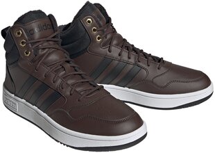 Мужские кроссовки Adidas Hoops 3.0 Mid Wtr Brown GZ6680 GZ6680/11 цена и информация | Кроссовки для мужчин | kaup24.ee