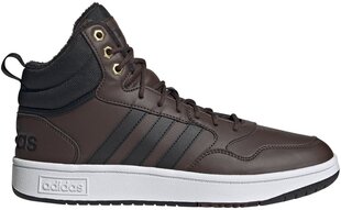 Мужские кроссовки Adidas Hoops 3.0 Mid Wtr Brown GZ6680 GZ6680/11 цена и информация | Кроссовки для мужчин | kaup24.ee