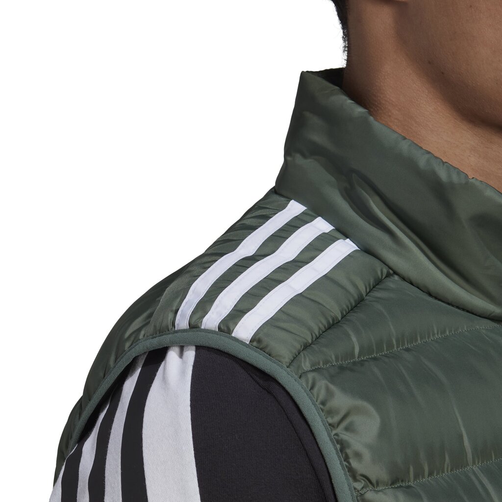 Adidas Vestid Ess Down Vest Green HK4650 HK4650/XL hind ja info | Meeste vestid | kaup24.ee