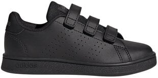 Детские кеды Adidas Advantage Cf C Black GW6490 GW6490/12K цена и информация | Детская спортивная обувь | kaup24.ee