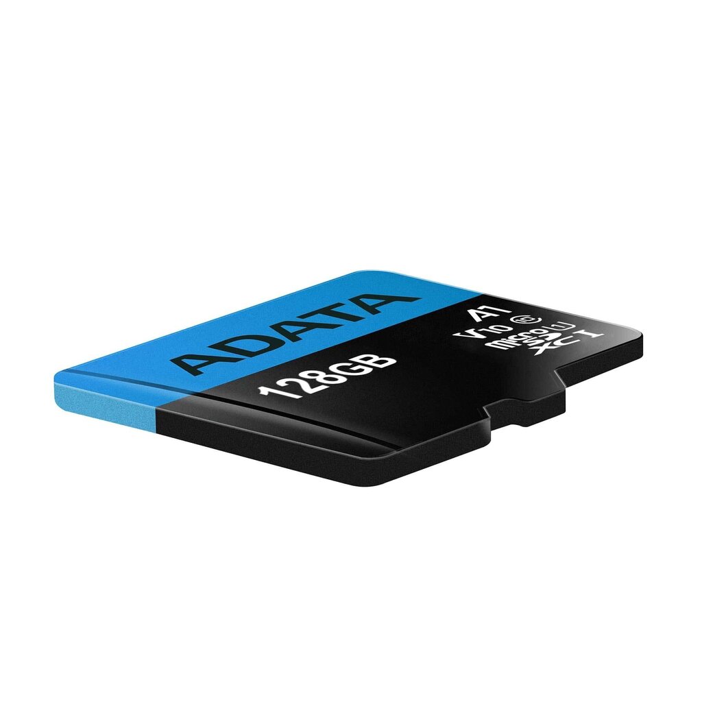 Mälukaart ADATA Premier 128 GB microSDXC UHS-I, klass 10 + adapter hind ja info | Mobiiltelefonide mälukaardid | kaup24.ee