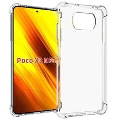 Чехол Evelatus для Xiaomi Poco X3 / Poco X3 NFC / Poco X3 Pro, прозрачный цена и информация | Чехлы для телефонов | kaup24.ee