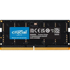 Crucial CT32G52C42S5, 32GB, DDR5, 5200MHz, CL42 цена и информация | crucial Компьютерная техника | kaup24.ee