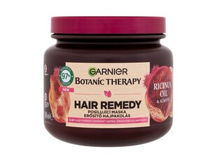 Маска для волос , для слабых волос Garnier Botanic Therapy Ricinus Oil & Almond 340 мл цена и информация | Маски, масла, сыворотки | kaup24.ee