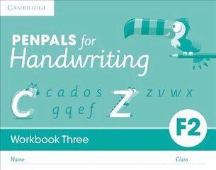 Penpals for Handwriting Foundation 2 Workbook Three (Pack of 10) 2nd Revised edition цена и информация | Книги для подростков и молодежи | kaup24.ee