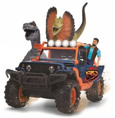 Jeepster командир с фигурами динозавров, Dickie Toys 3837024 цена и информация | Игрушки для мальчиков | kaup24.ee