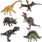 Liikuvate figuuridega dinosaurused Kruzzel 19745, 6 tk hind ja info | Poiste mänguasjad | kaup24.ee