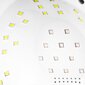 UV/LED lamp laki S1 Glow Dual 168W White Silver hind ja info | Maniküüri, pediküüri tarvikud | kaup24.ee