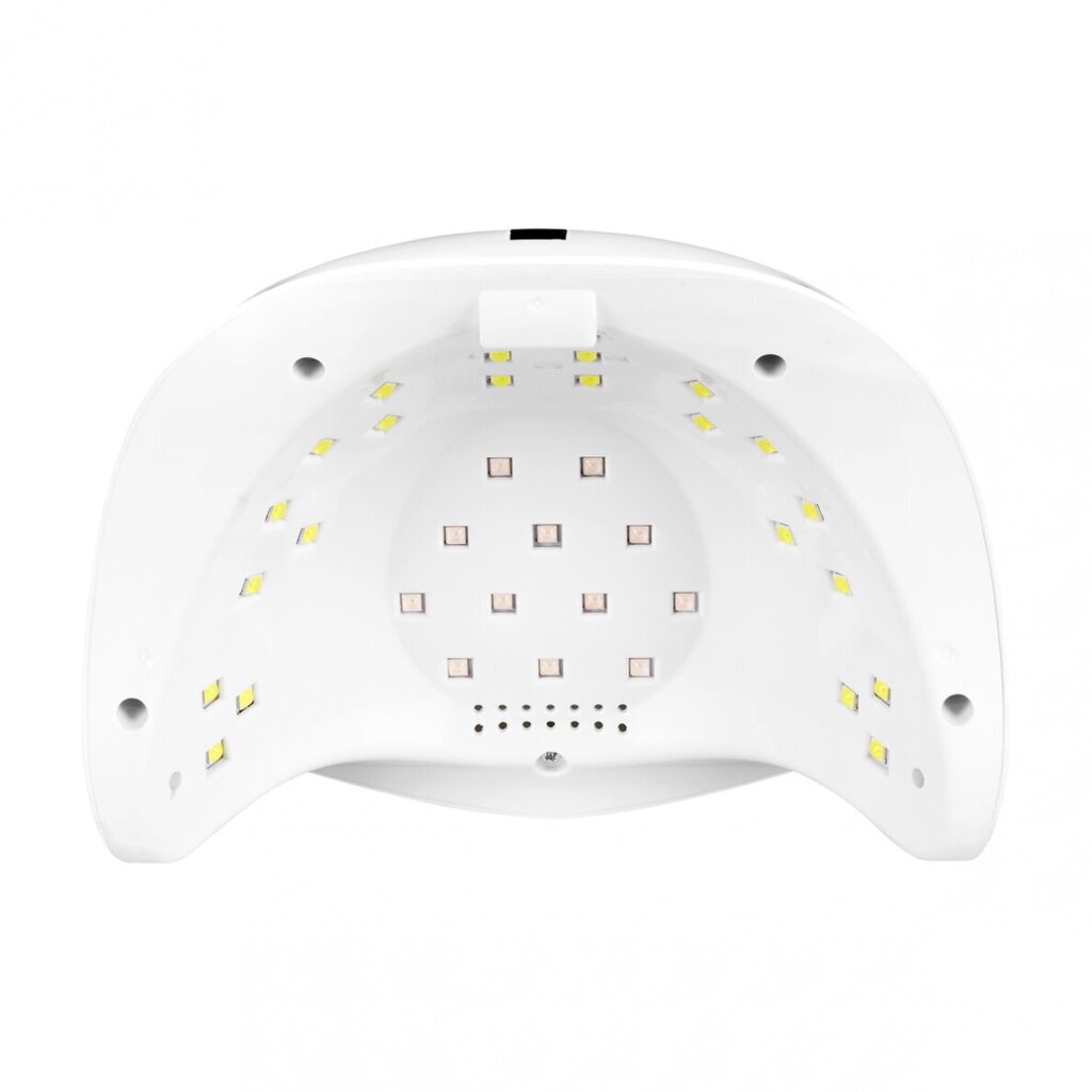UV/LED lamp laki S1 Glow Dual 168W White Silver hind ja info | Maniküüri, pediküüri tarvikud | kaup24.ee