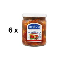 Ragu Nezhin, Mehhiko Fiesta, 470 g x 6 tk hind ja info | Hoidised, keedised, konservid | kaup24.ee