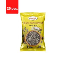 Päevalilleseemnedi, röstitud, soolatud, kollane pakk, 60 g x 25 tk. hind ja info | Pähklid, seemned, kuivatatud puuviljad | kaup24.ee