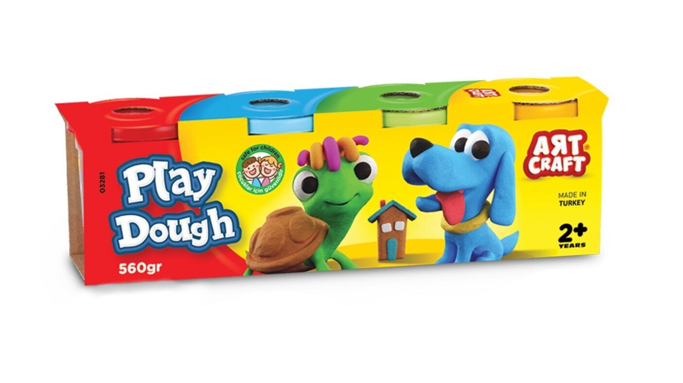 Play Dough voolimismass 4x140 g hind ja info | Kunstitarbed, voolimise tarvikud | kaup24.ee