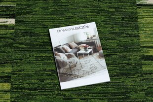 Rugsx ковровая дорожка Adagio, зелёная, 100 см цена и информация | Ковры | kaup24.ee