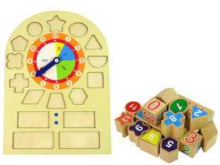 Развивающая игра для детей Lean Toys Часы цена и информация | Развивающие игрушки | kaup24.ee