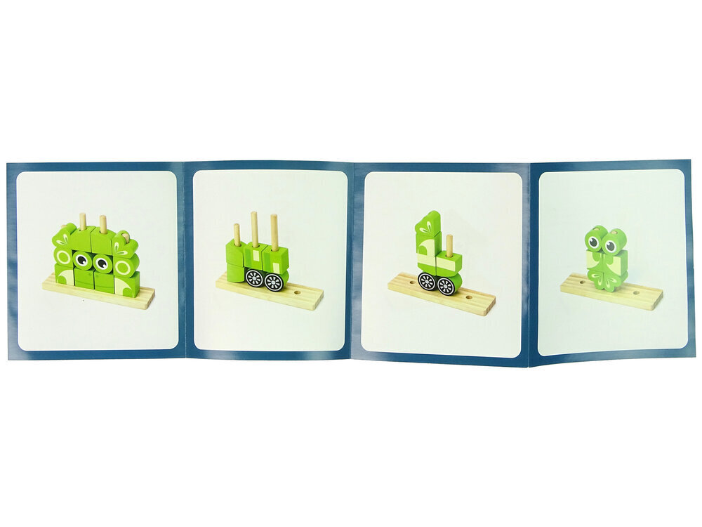 Loominguline 3D konnapusle lastele Lean Toys, roheline hind ja info | Arendavad mänguasjad | kaup24.ee