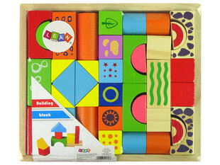 Деревянные кубики для детей Lean Toys цена и информация | Развивающие игрушки | kaup24.ee