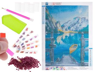 Набор мозаики для алмазной вышивки 5D озеро цена и информация | Алмазная мозаика | kaup24.ee