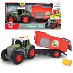 Traktor koos haagisega Dickie Farm 3734001, 28cm цена и информация | Игрушки для мальчиков | kaup24.ee