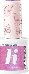 Гибридный лак для ногтей Hi Hybrid 261 Twinkle Pink, 5 мл цена и информация | Лаки для ногтей, укрепители для ногтей | kaup24.ee