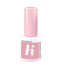 Hübriidküünelakk Hi Hybrid 216 Light Pink, 5ml hind ja info | Küünelakid, küünetugevdajad | kaup24.ee