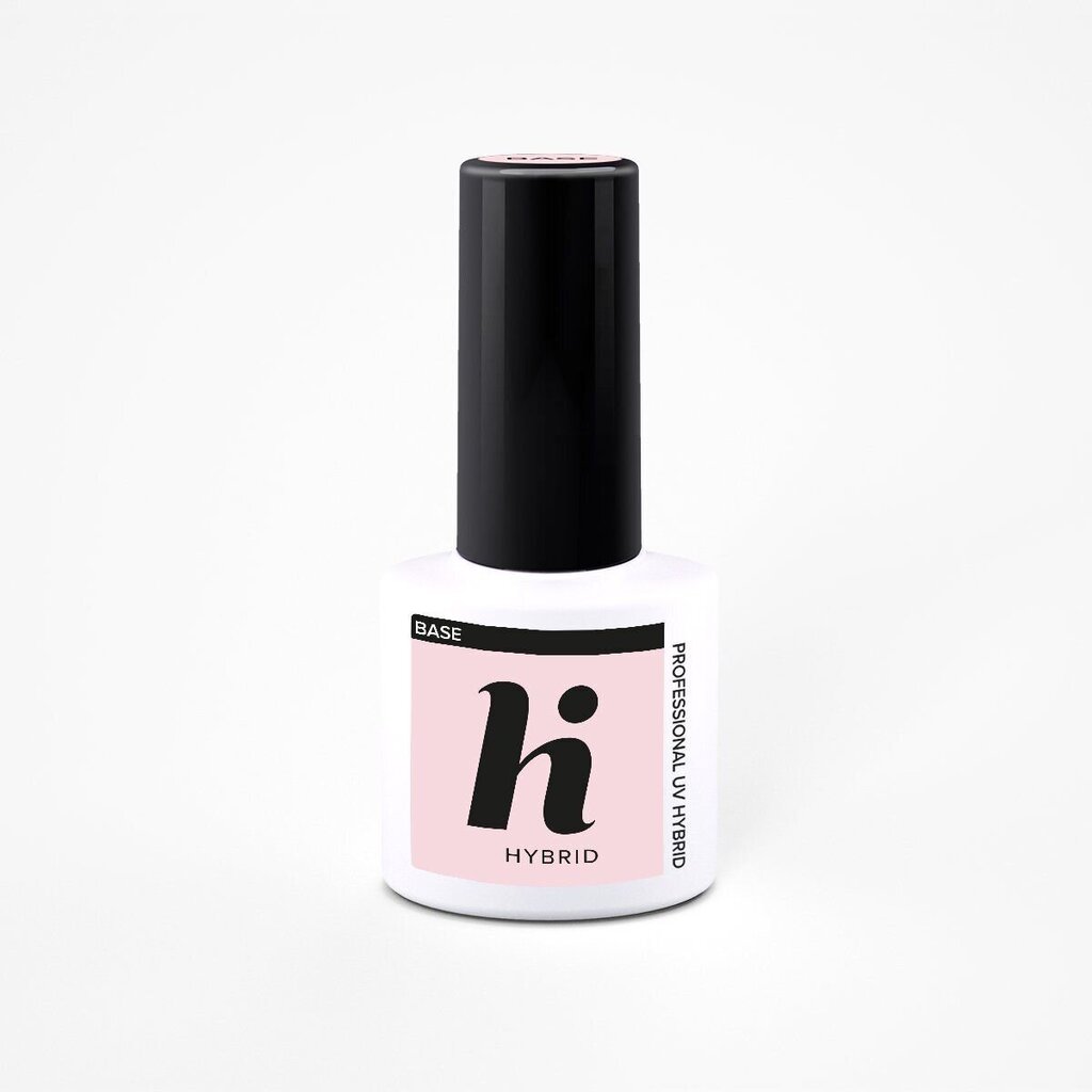 Hübriid küünelaki alus Hi Hybrid Nail Hybrid Top no wipe, 5ml цена и информация | Küünelakid, küünetugevdajad | kaup24.ee