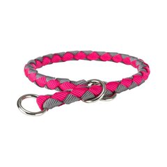 Kaelarihm Trixie Cavo, L-XL 52-60cm/18mm, fuksia/grafiit hind ja info | Kaelarihmad ja traksid koertele | kaup24.ee