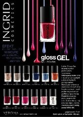 Küünelakk Ingrid Gloss Gel 533, 7 ml hind ja info | Küünelakid, küünetugevdajad | kaup24.ee