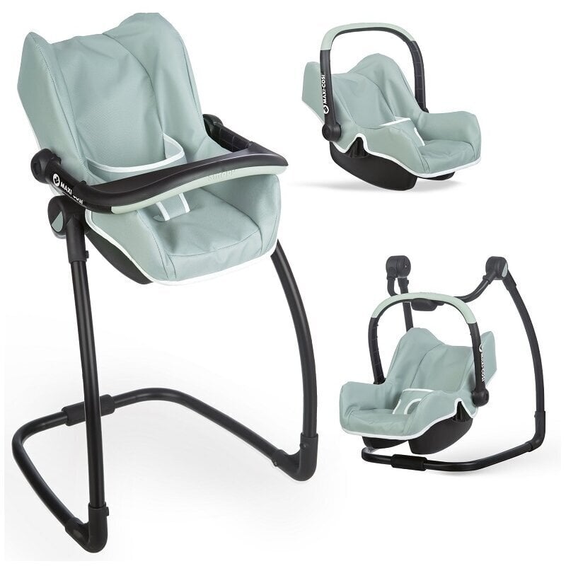 Komplekt nukule Smoby Maxi Cosi Quinny 3in1 Baby Carrier Rocker hind ja info | Tüdrukute mänguasjad | kaup24.ee