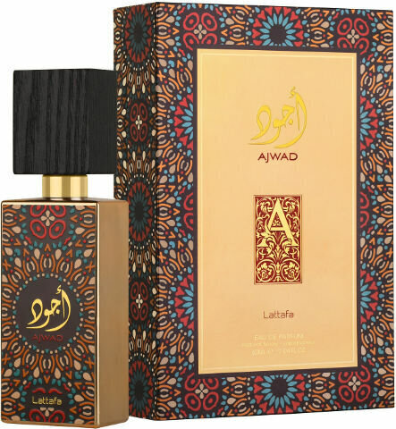 Parfüümvesi naistele ja meestele Lattafa Ajwad EDP, 60 ml hind ja info | Naiste parfüümid | kaup24.ee
