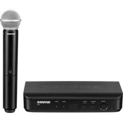 Shure BLX24E/PG58-K14 traadita mikrofonisüsteem hind ja info | Mikrofonid | kaup24.ee