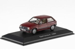 Opel Corsa A - 1984 Dark Red HACHETTE 1:43 ADD157 hind ja info | Mudelautode kollektsioneerimine | kaup24.ee