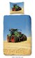 Laste voodipesukomplekt 2-osaline GOOD MORNING Tractor, 140x200 cm hind ja info | Beebide ja laste voodipesu | kaup24.ee