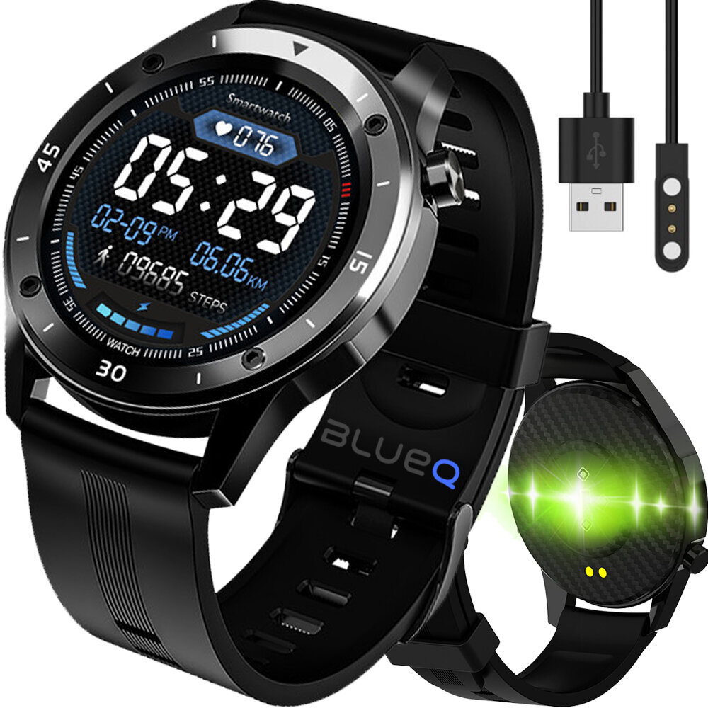 BlueQ F22 Black цена и информация | Nutikellad (smartwatch) | kaup24.ee