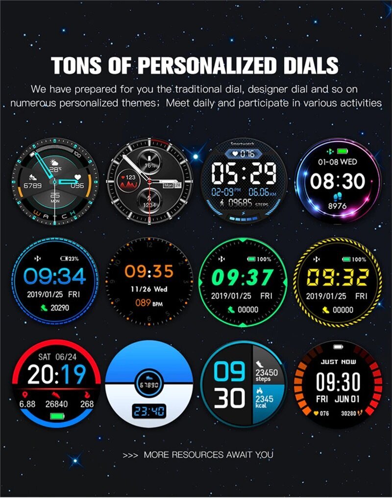 BlueQ F22 Black hind ja info | Nutikellad (smartwatch) | kaup24.ee