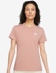 Nike футболка женская Club, розовая цена и информация | Женские футболки | kaup24.ee