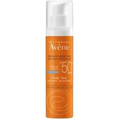 Päikesekreem Avène Fluide Fragrance Free SPF50+, 50ml hind ja info | Päikesekreemid | kaup24.ee