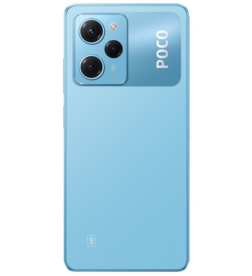 Poco X5 Pro 5G 8/256 MZB0CRMEU Blue цена и информация | Telefonid | kaup24.ee