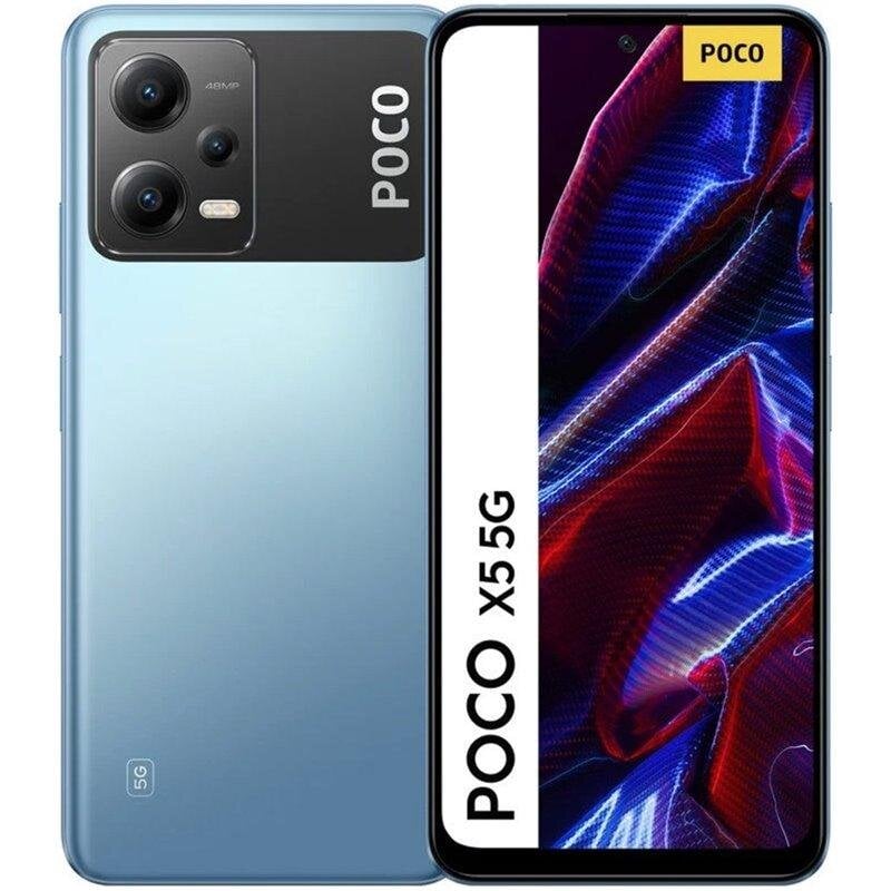 Poco X5 5G 6/128GB MZB0D6UEU Blue hind ja info | Telefonid | kaup24.ee