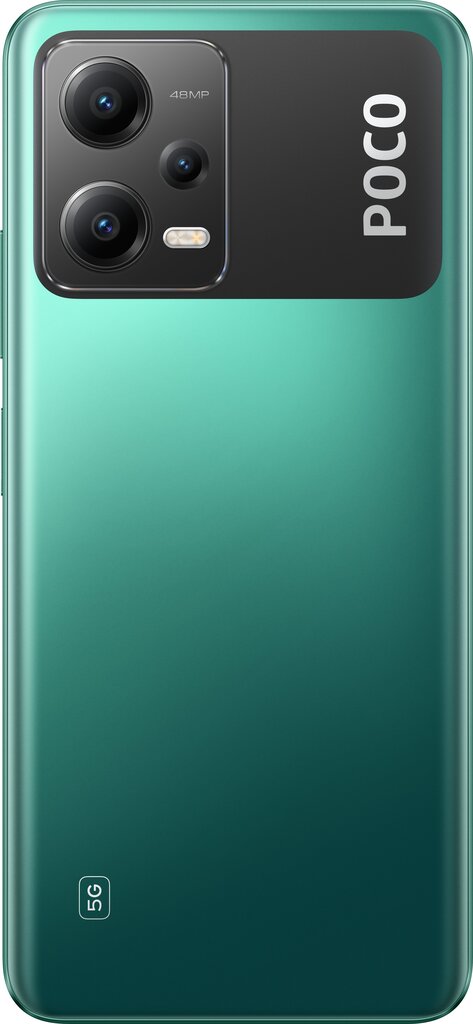 Poco X5 5G 6/128GB MZB0D5SEU Green цена и информация | Telefonid | kaup24.ee