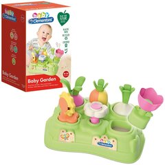 Clementoni Baby Garden цена и информация | Drewniana Wieża Piramida Kura Nakładanie Kolorowych Kwadratów LD-15 15276 | kaup24.ee