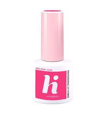 Hübriidküünelakk Hi Hybrid 225 Red Pink, 5 ml hind ja info | Küünelakid, küünetugevdajad | kaup24.ee