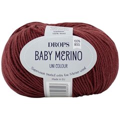 Пряжа Drops Baby Merino 51, 50 г, 175 м. цена и информация | Принадлежности для вязания | kaup24.ee