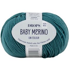 Пряжа Drops Baby Merino 47, 50 г, 175 м. цена и информация | Принадлежности для вязания | kaup24.ee