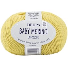 Lõngad Drops Baby Merino 45, 50 g, 175 m. hind ja info | Kudumistarvikud | kaup24.ee