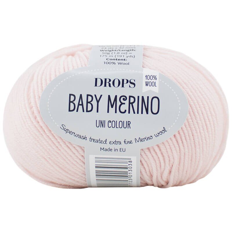 Lõngad Drops Baby Merino 44, 50 g, 175 m. цена и информация | Kudumistarvikud | kaup24.ee