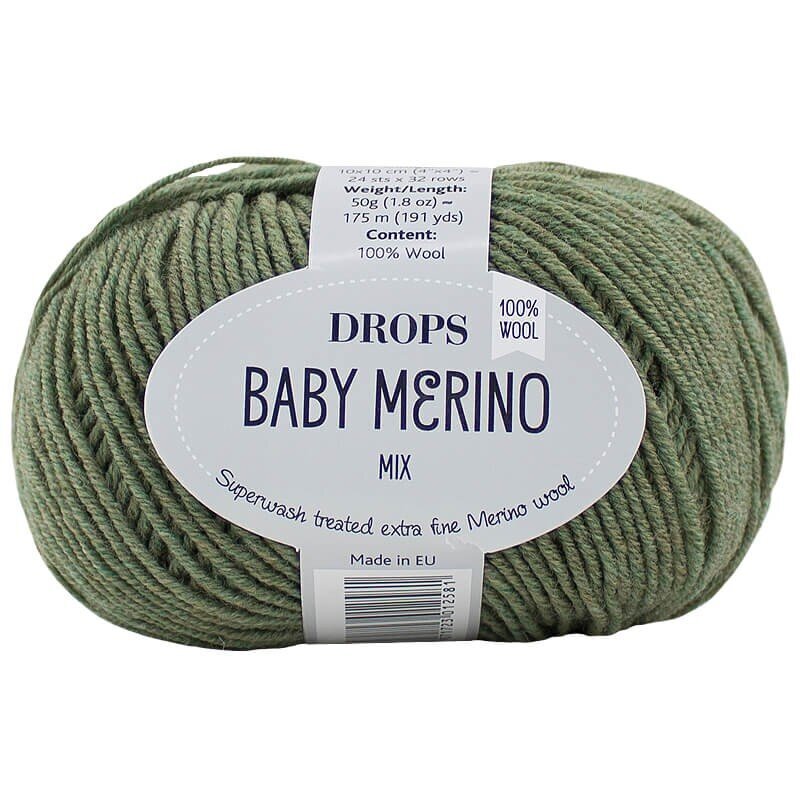 Lõngad Drops Baby Merino 38, 50 g, 175 m. цена и информация | Kudumistarvikud | kaup24.ee