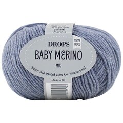 Lõngad Drops Baby Merino 37, 50 g, 175 m. hind ja info | Kudumistarvikud | kaup24.ee