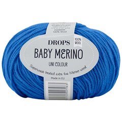 Lõngad Drops Baby Merino 33, 50 g, 175 m. hind ja info | Kudumistarvikud | kaup24.ee