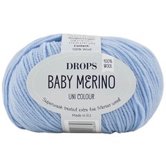 Пряжа Drops Baby Merino 24, 50 г, 175 м. цена и информация | Принадлежности для вязания | kaup24.ee